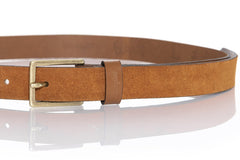 DAMSKI PASEK WRANGLER TIP BELT COGNAC W0B50US81