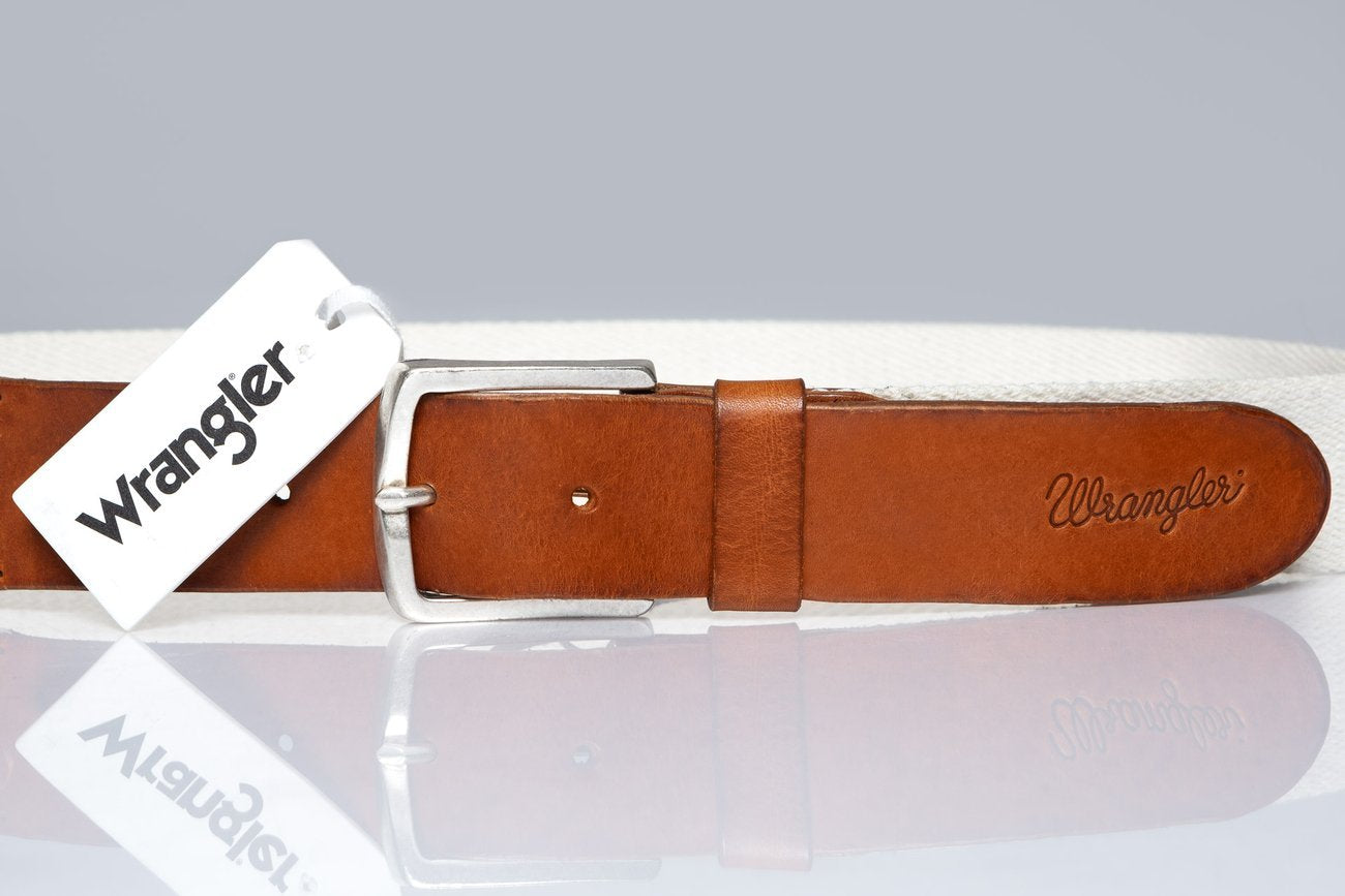 PASEK WRANGLER CANVAS BELT OFFWHITE W0B338902