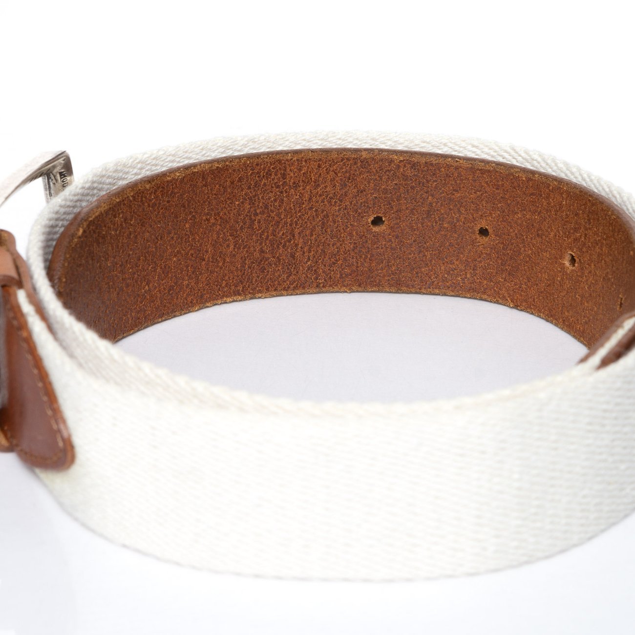 PASEK WRANGLER CANVAS BELT OFFWHITE W0B338902