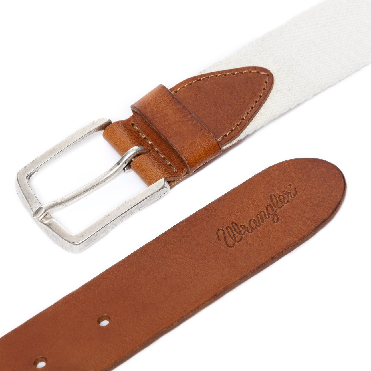 PASEK WRANGLER CANVAS BELT OFFWHITE W0B338902