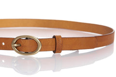 DAMSKI PASEK WRANGLER LINES BELT COGNAC W0B24U181