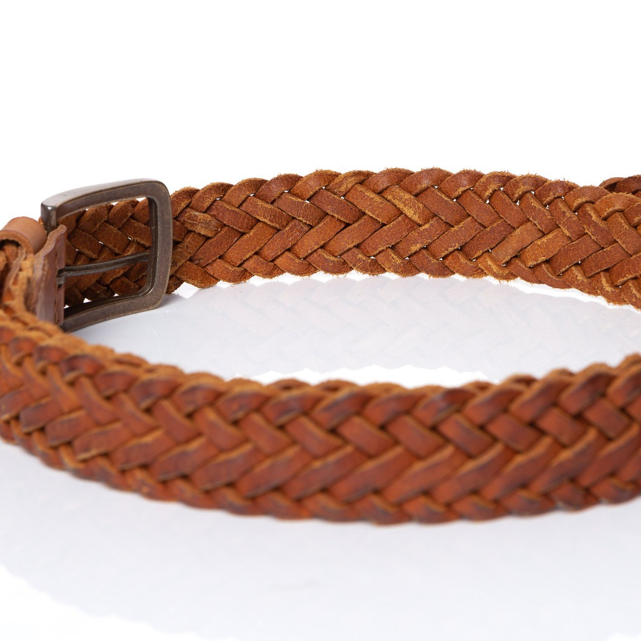 DAMSKI PASEK WRANGLER MULTI BRAID COGNAC W0B05U181