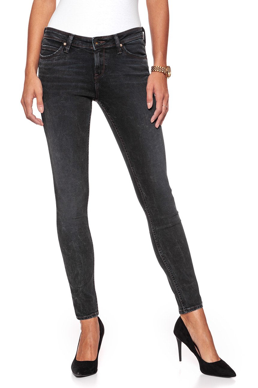 JEANSY DAMSKIE LEE TOXEY BLACK MARBLED L527WLSG