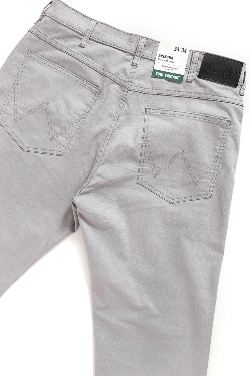 WRANGLER SPODNIE MĘSKIE ARIZONA ALLOY GREY W12OV6333