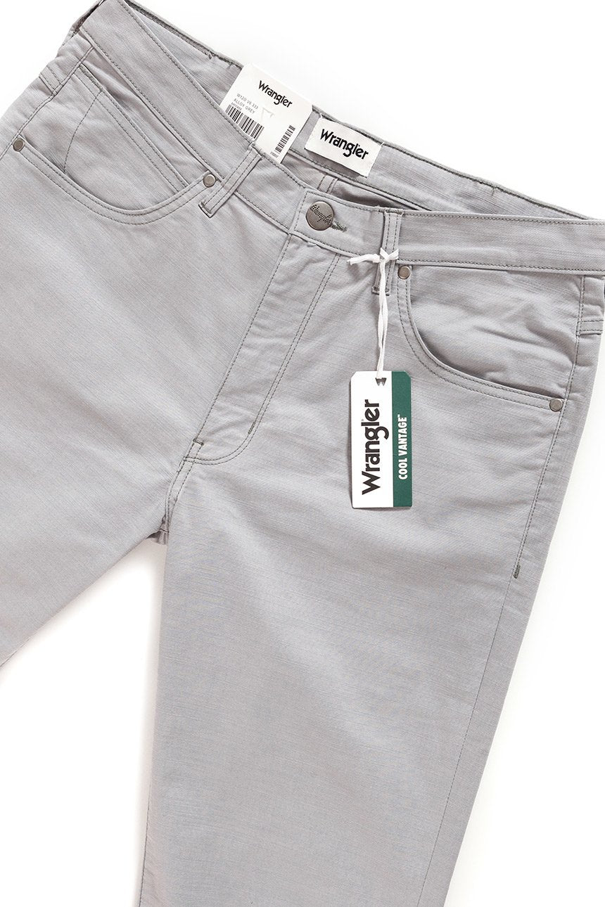 WRANGLER SPODNIE MĘSKIE ARIZONA ALLOY GREY W12OV6333