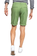 SPODENKI MĘSKIE WRANGLER CHINO SHORT JADE GREEN W14AKM33H