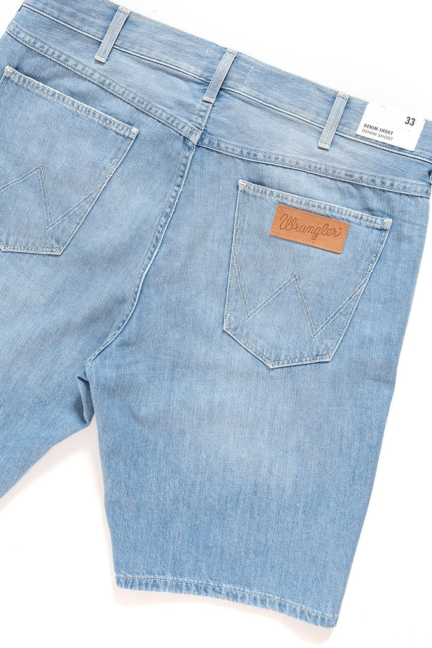 SPODENKI MĘSKIE WRANGLER DENIM SHORT LIGHT USED W14CLK54E