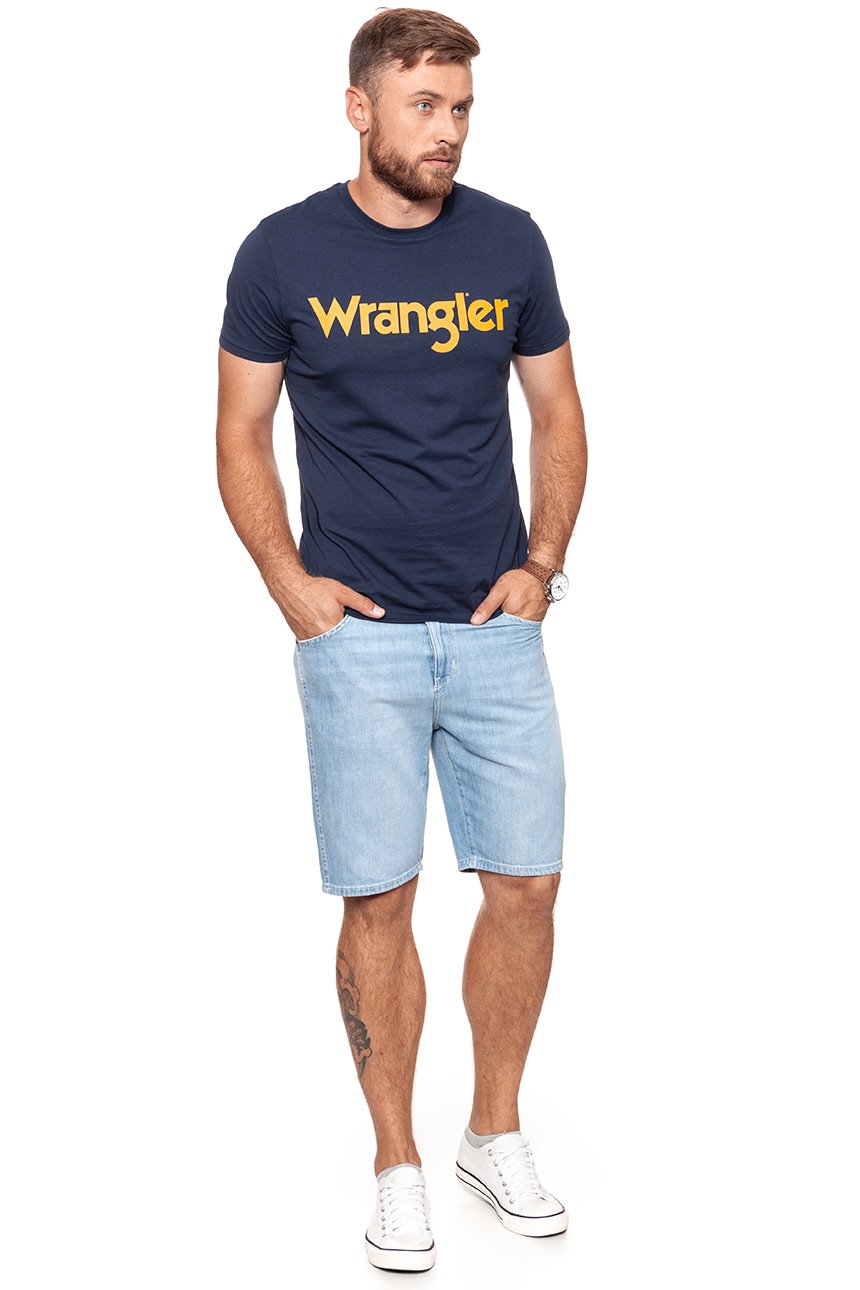 SPODENKI MĘSKIE WRANGLER DENIM SHORT LIGHT USED W14CLK54E