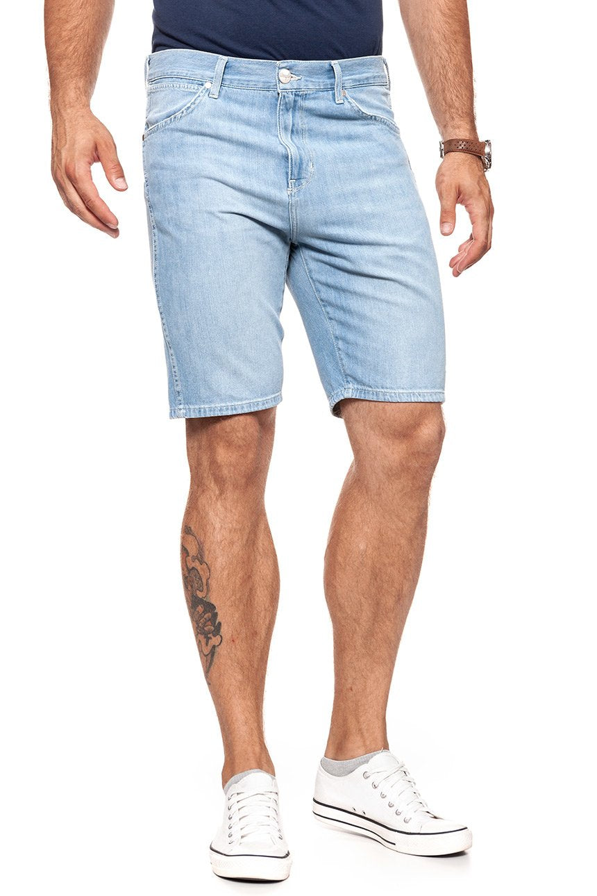 SPODENKI MĘSKIE WRANGLER DENIM SHORT LIGHT USED W14CLK54E