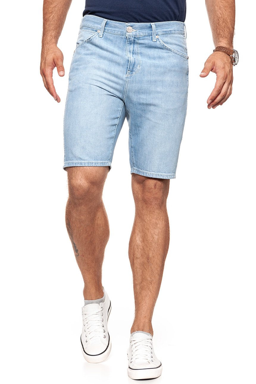 SPODENKI MĘSKIE WRANGLER DENIM SHORT LIGHT USED W14CLK54E