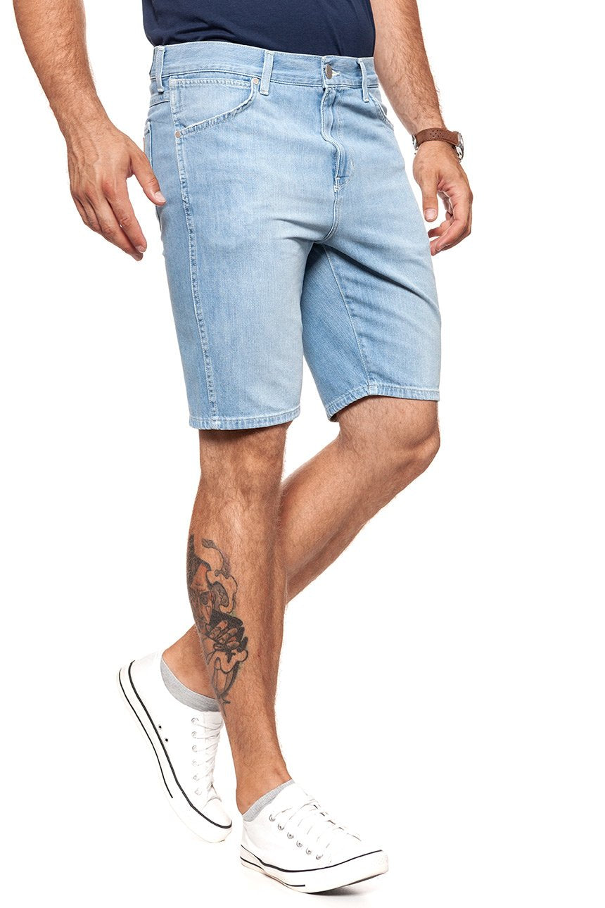 SPODENKI MĘSKIE WRANGLER DENIM SHORT LIGHT USED W14CLK54E