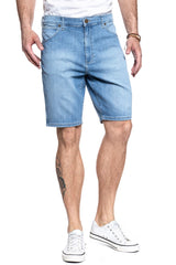 SPODENKI MĘSKIE WRANGLER 5 POCKET SHORT SKY HI W14CQA20L      $