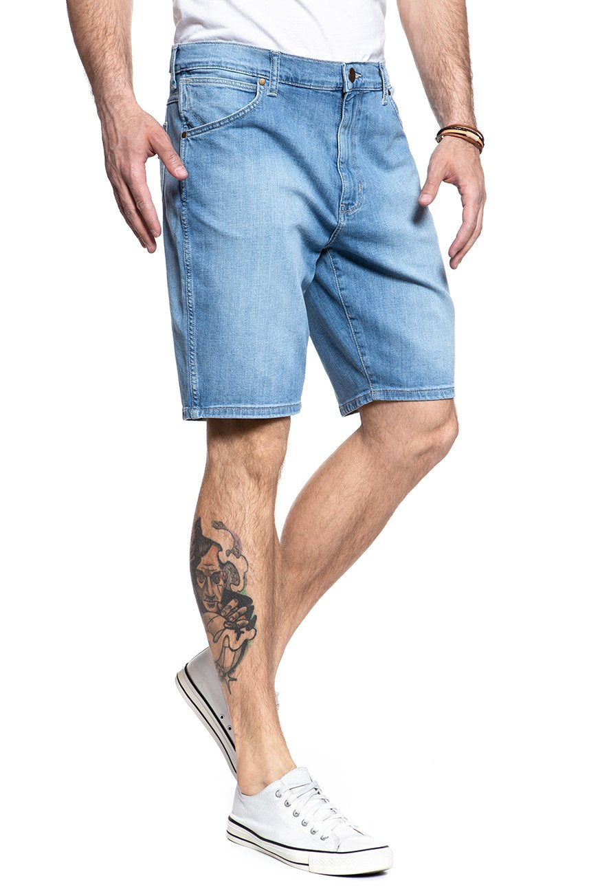 SPODENKI MĘSKIE WRANGLER 5 POCKET SHORT SKY HI W14CQA20L      $