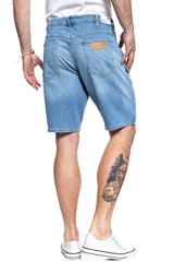 SPODENKI MĘSKIE WRANGLER 5 POCKET SHORT SKY HI W14CQA20L      $