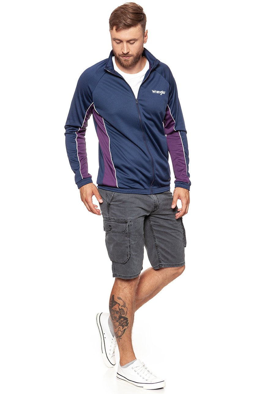 SPODENKI MĘSKIE WRANGLER CARGO SHORT FADED BLACK W15DKC33Z      $