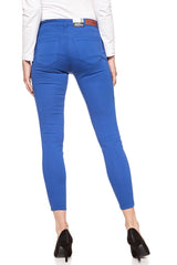 SPODNIE WRANGLER DAMSKIE SKINNY CROP TURKISH SEA W28MHL291