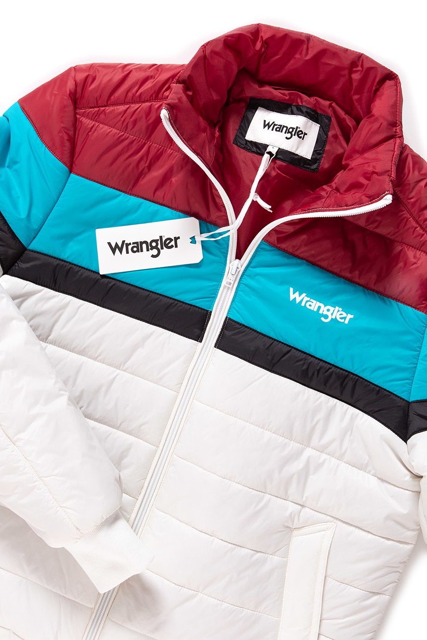 KURTKA WRANGLER PUFFER JACKET OFFW W4705X402