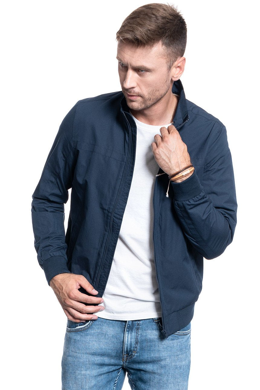 KURTKA MĘSKA WRANGLER BOMBER JACKET NAVY W4764YS35