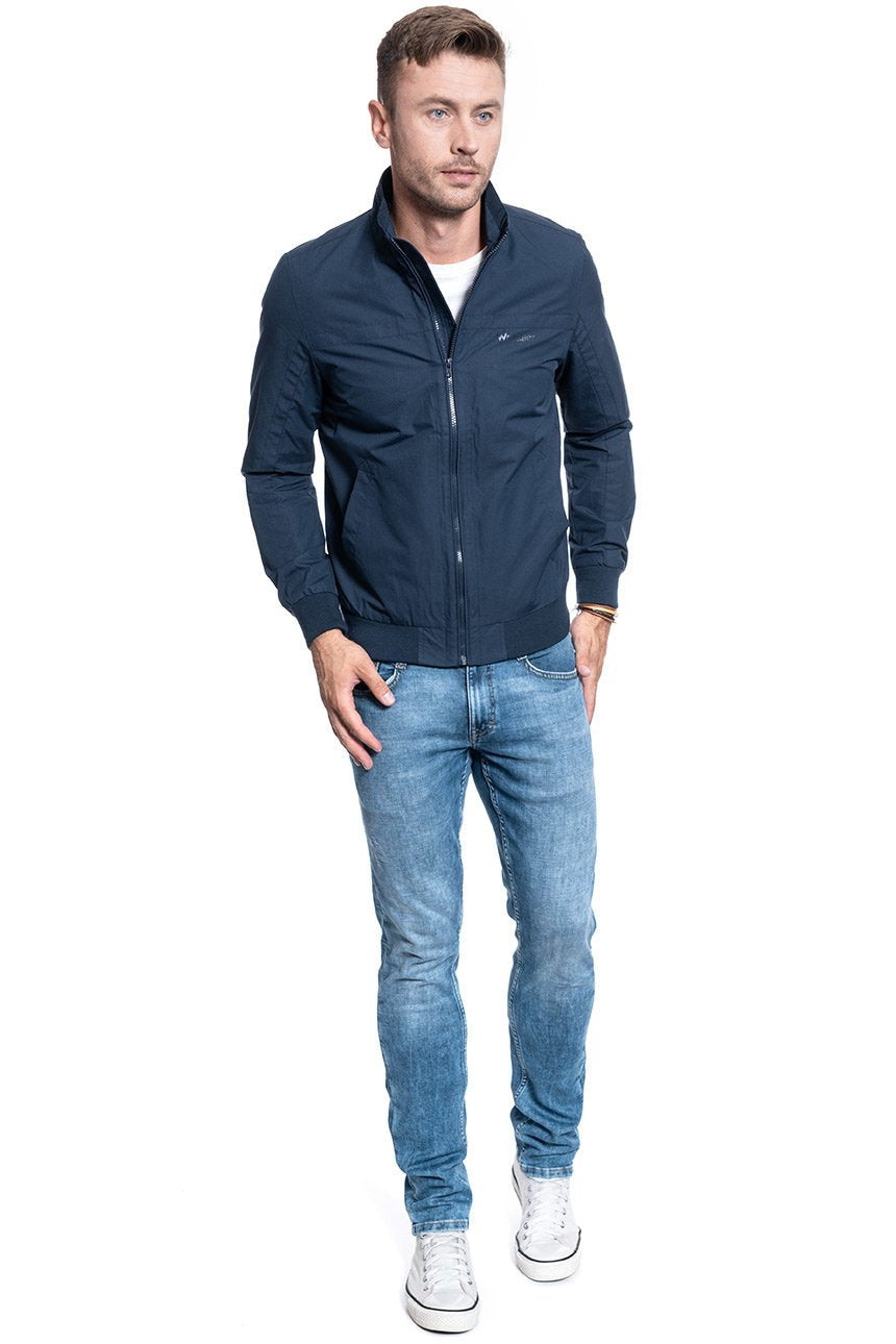 KURTKA MĘSKA WRANGLER BOMBER JACKET NAVY W4764YS35