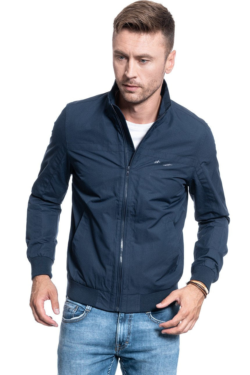 KURTKA MĘSKA WRANGLER BOMBER JACKET NAVY W4764YS35