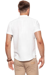 KOSZULA MĘSKA KRÓTKI RĘKAW WRANGLER S/S 1PKT SHIRT WHITE W5860LO12