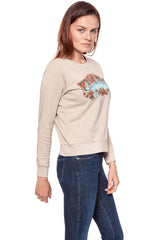 BLUZA WRANGLER DAMSKA BLUZA WRANGLER DAMSKA BEIGE MELE W6077IMWC