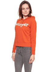 BLUZA WRANGLER LOGO HOODY BURNT OC W6078HP3B      $