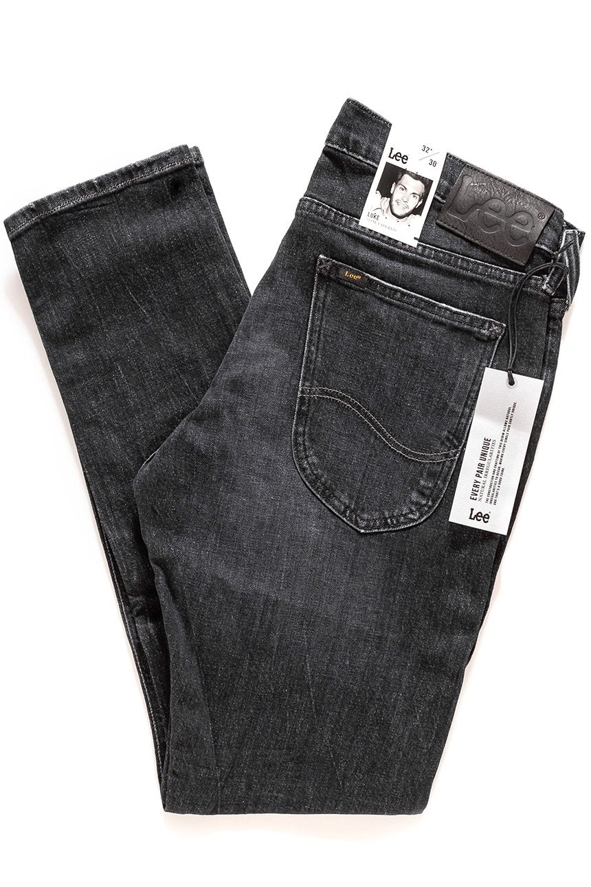 JEANSY MĘSKIE LEE LUKE BLACK WORN L719RGST