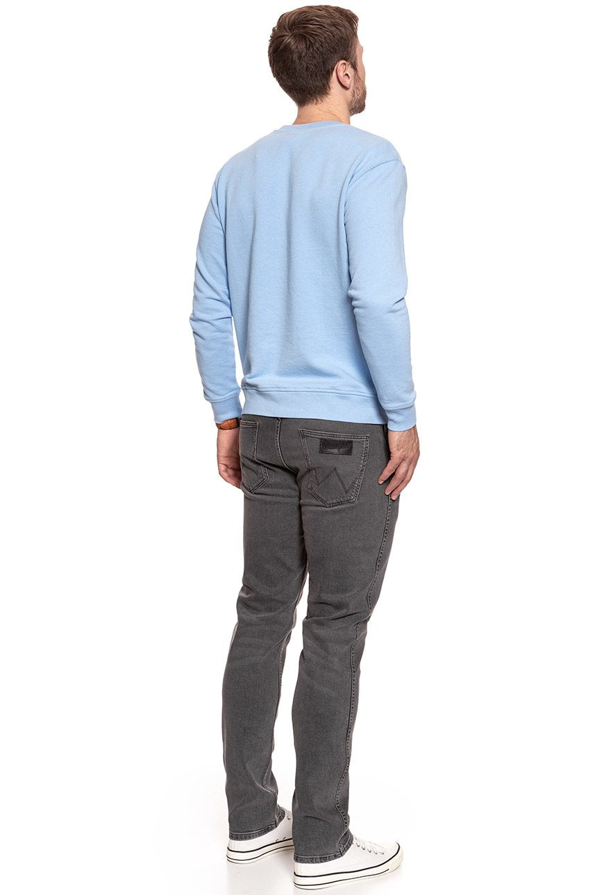 BLUZA MĘSKA LEE BASIC GRAPHIC CREW SKY BLUE L80TJBLM