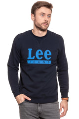 BLUZA MĘSKA LEE BASIC GRAPHIC CREW SKY CAPTAIN L80TJBHY