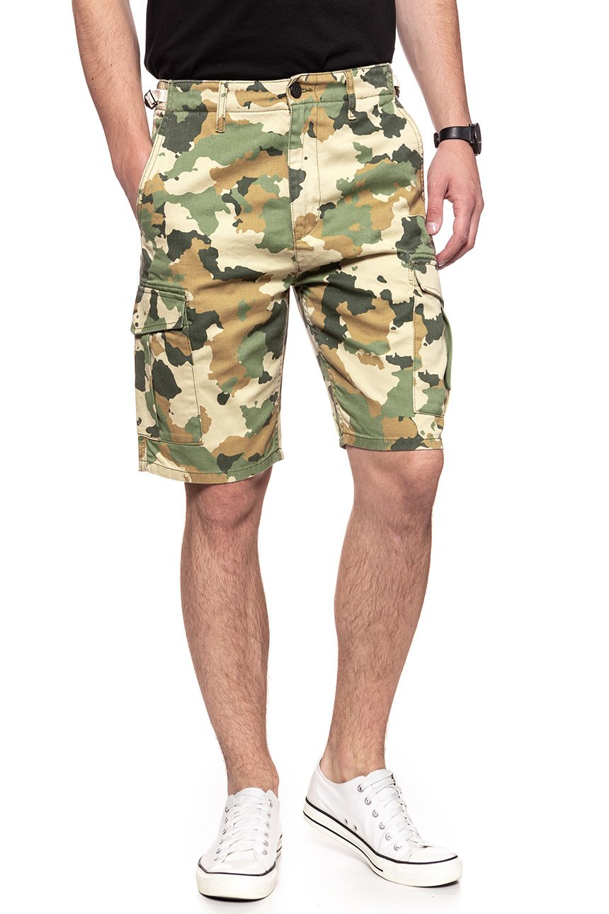 SPODENKI LEE FATIGUE SHORTS CAMOUFLAGE L73BCW03