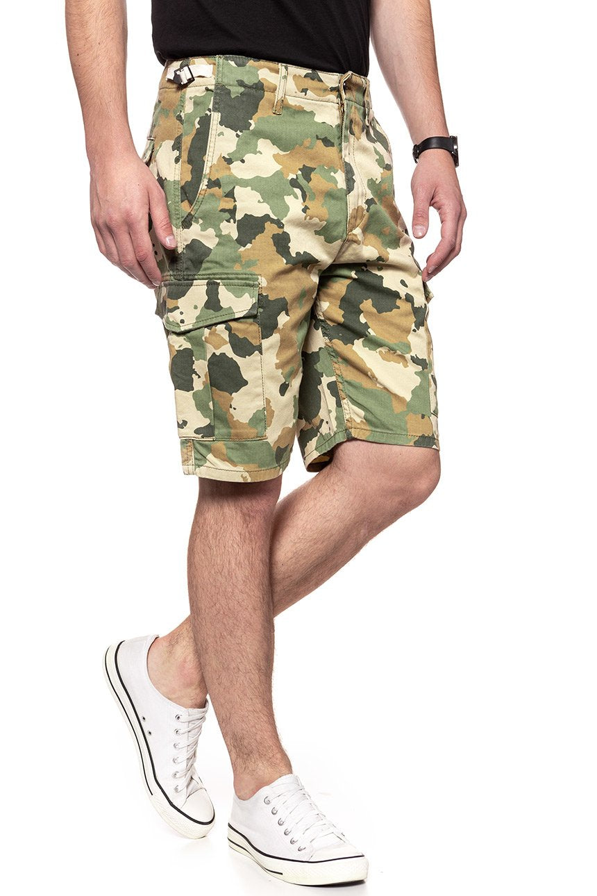 SPODENKI LEE FATIGUE SHORTS CAMOUFLAGE L73BCW03