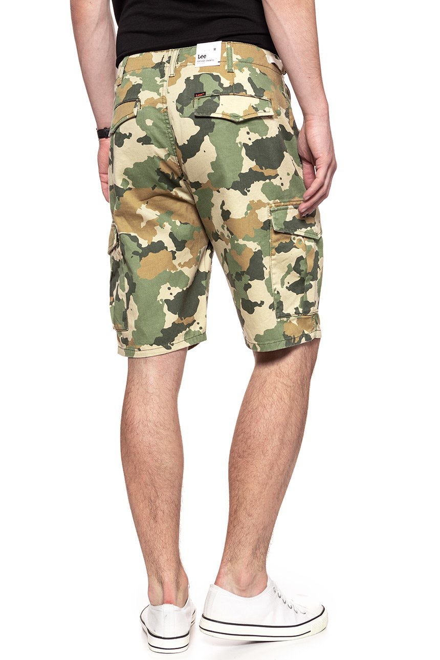 SPODENKI LEE FATIGUE SHORTS CAMOUFLAGE L73BCW03