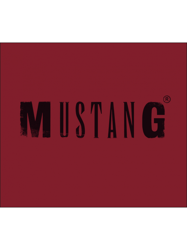 MUSTANG LOGO print Sweater BIKING RED 1004753 7145