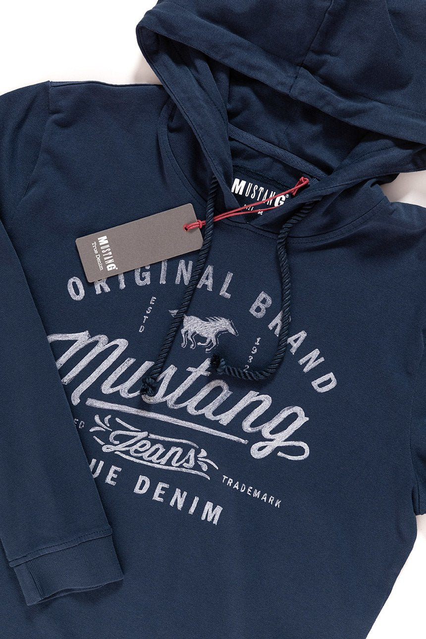 BLUZA MUSTANG HOODY MOOD INDIGO 1006252 5228