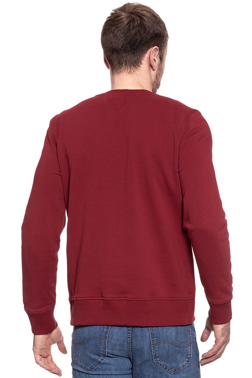 MUSTANG BLUZA Basic Crewneck RHUBARB 1007003 7194