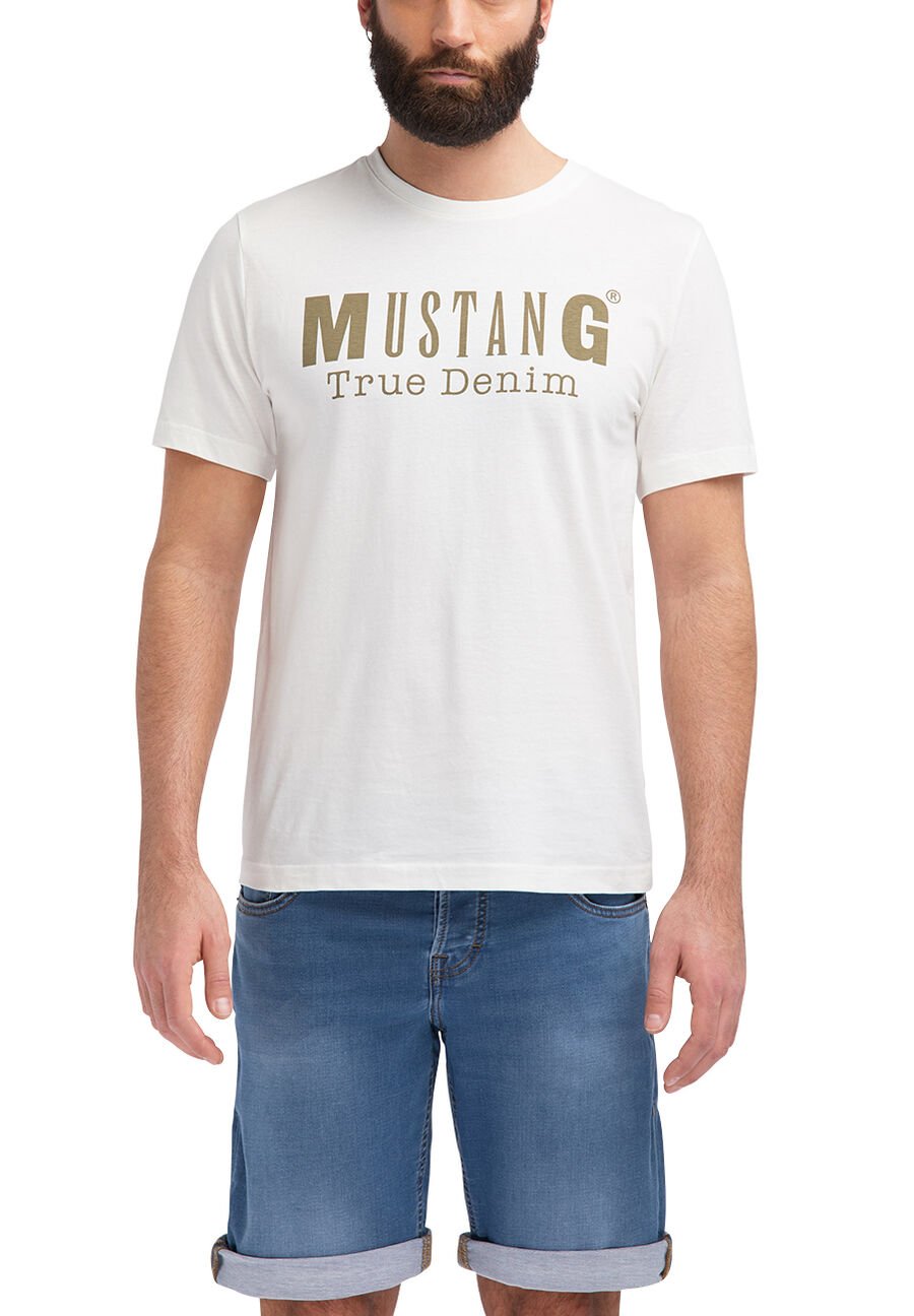 MUSTANG Logo Tee CLOUD DANCER 1007295 2020