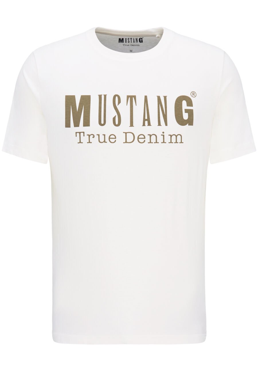 MUSTANG Logo Tee CLOUD DANCER 1007295 2020