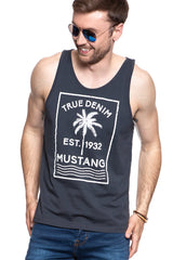 MUSTANG  Printed Tanktop MĘSKI BEZRĘKAWNIK PHANTOM 1007633 4087