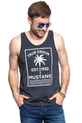 MUSTANG  Printed Tanktop MĘSKI BEZRĘKAWNIK PHANTOM 1007633 4087