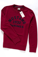 MUSTANG Basic Crewneck RHUBARB 1007743 7194