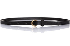 DAMSKI PASEK WRANGLER THIN BELT BLACK W0B12U101