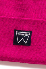 MĘSKA CZAPKA ZIMOWA WRANGLER BASIC BEANIE BRIGHT ROSE W0M03UHVC