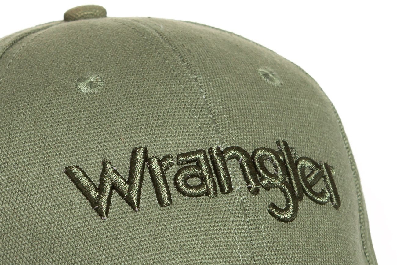 DAMSKA CZAPKA WRANGLER KABEL LOGO CAP DEEP LICHEN GRN W0M16U51X