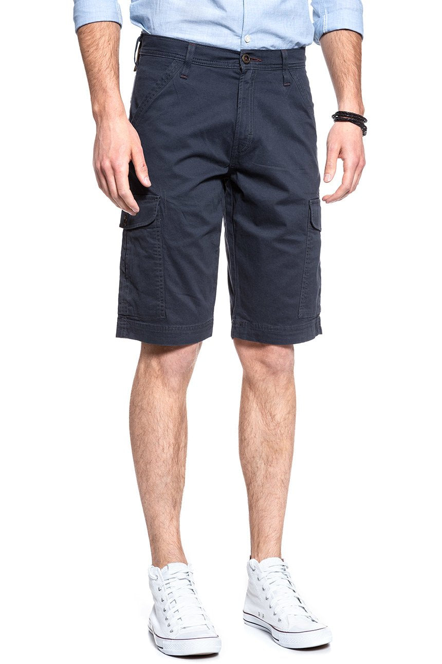 SPODENKI MĘSKIE WRANGLER NEW CARGO SHORT NAVY W15CP8114