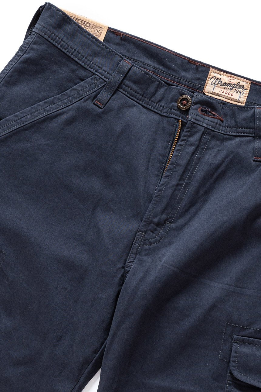 SPODENKI MĘSKIE WRANGLER NEW CARGO SHORT NAVY W15CP8114