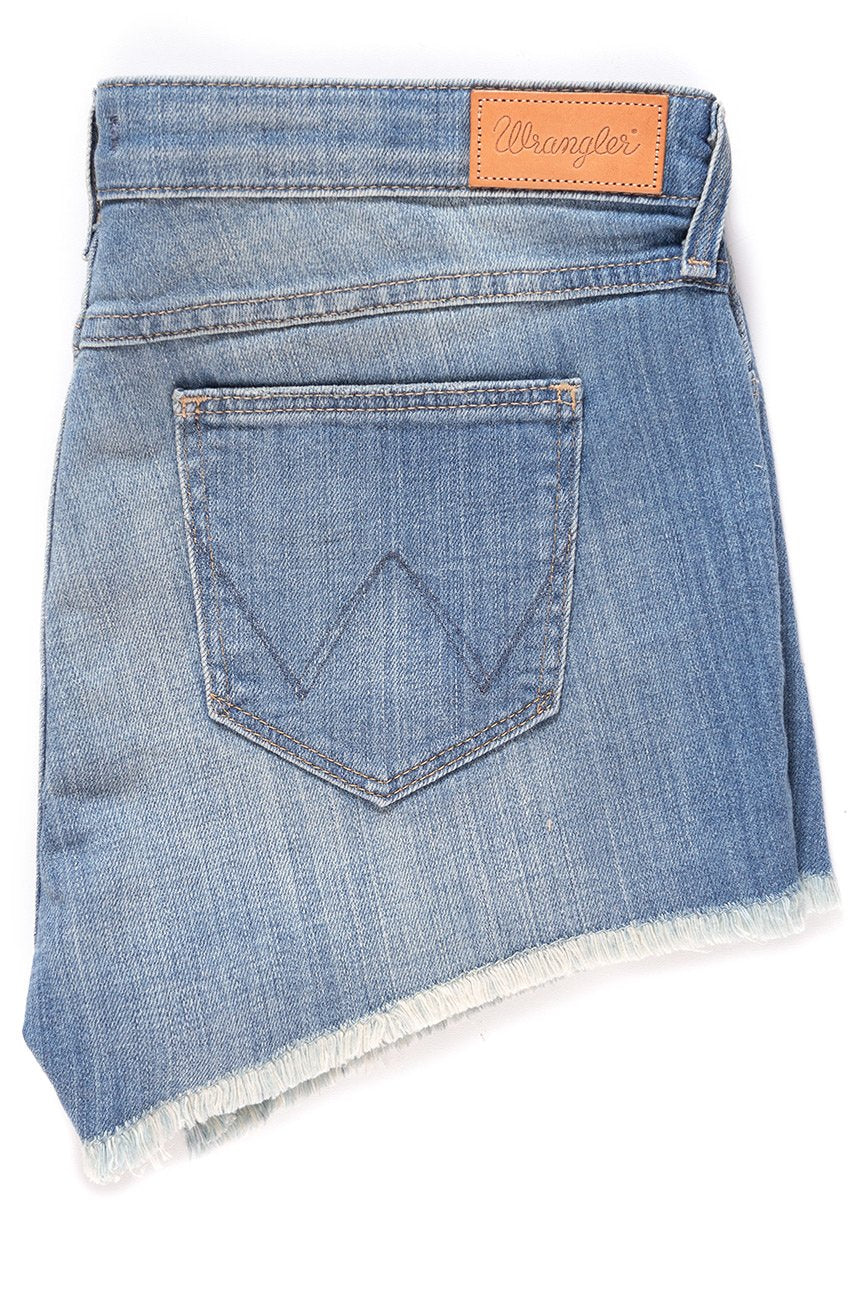 DAMSKIE SPODENKI WRANGLER BOYFRIEND SHORT SUNFADED W29AC293G