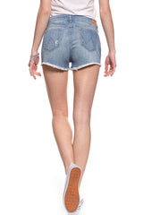 DAMSKIE SPODENKI WRANGLER BOYFRIEND SHORT SUNFADED W29AC293G