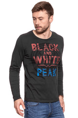 LONGSLEEVE WRANGLER PEAK TEE PHANTOM W7B09DE16