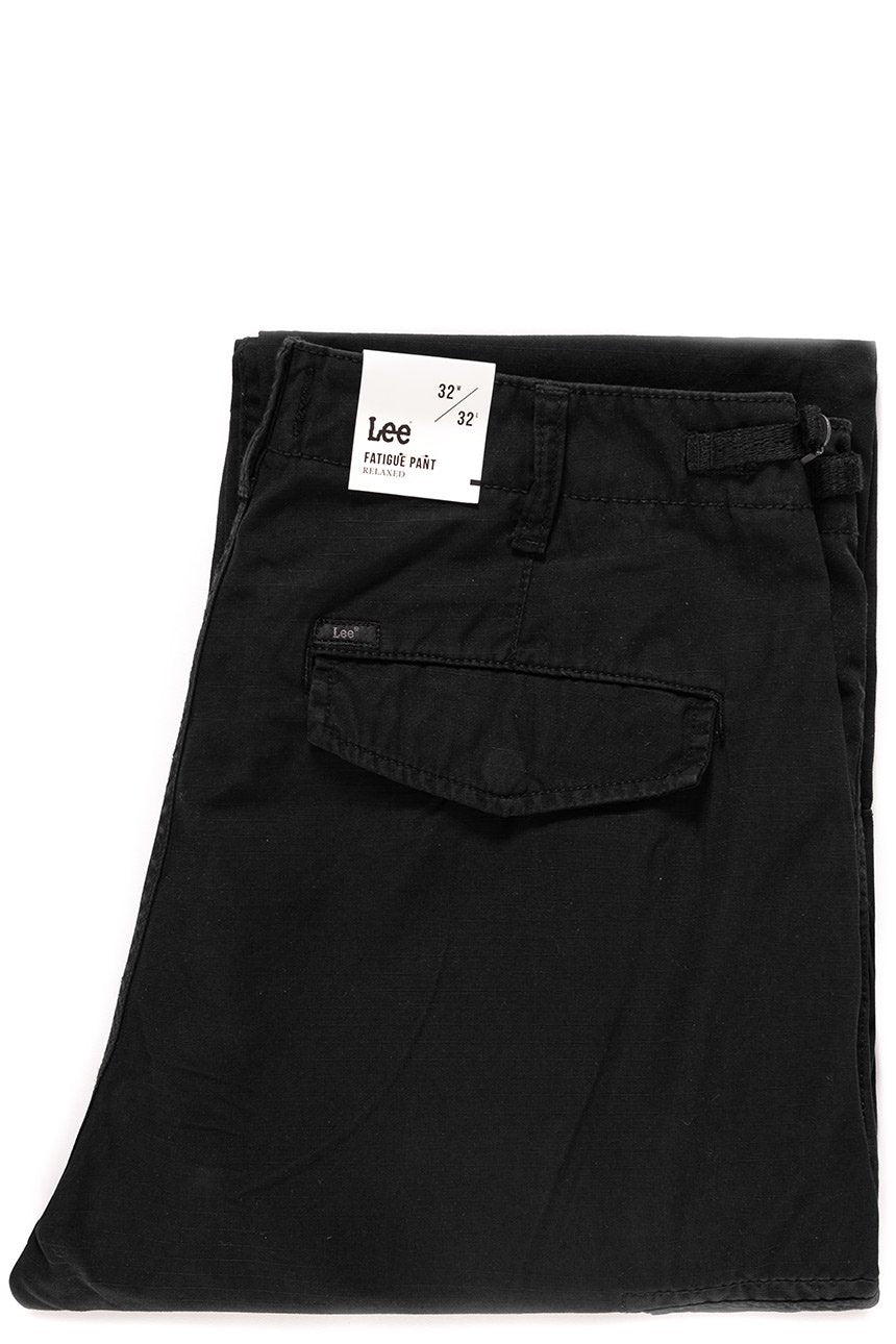 LEE SPODNIE MĘSKIE FATIGUE PANT BLACK L73ACJ01